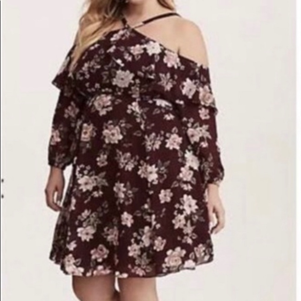 Torrid Cold Shoulder Dress